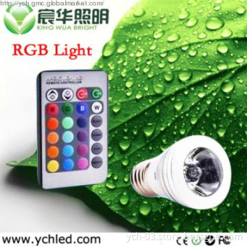 RGB led spotlight energy saving 3 Years of warranties